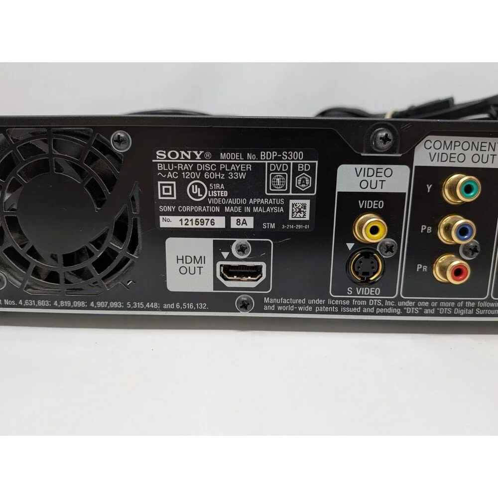 Sony bdp s300
